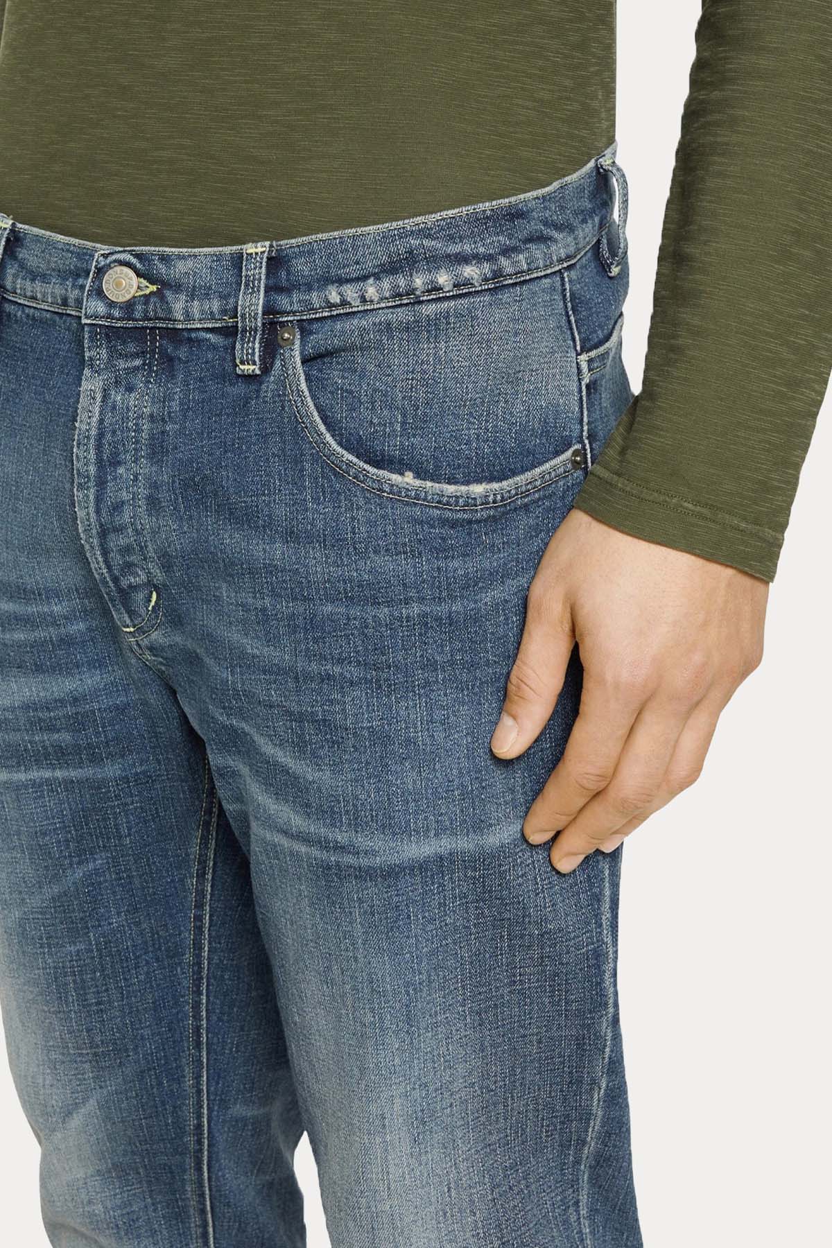 Dondup Brighton Carrot Fit Yıkamalı Jeans-Jeans-Libas