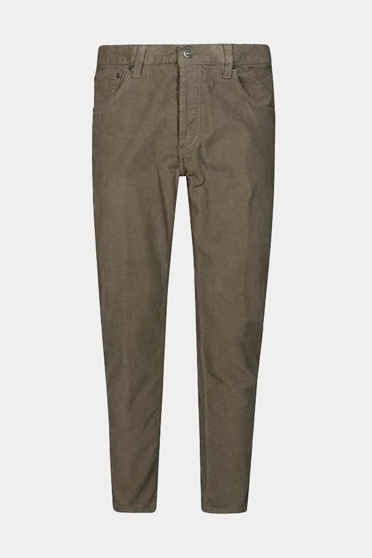 Dondup Brighton Carrot Fit Fitilli Kadife Pantolon-Pantolon-Libas