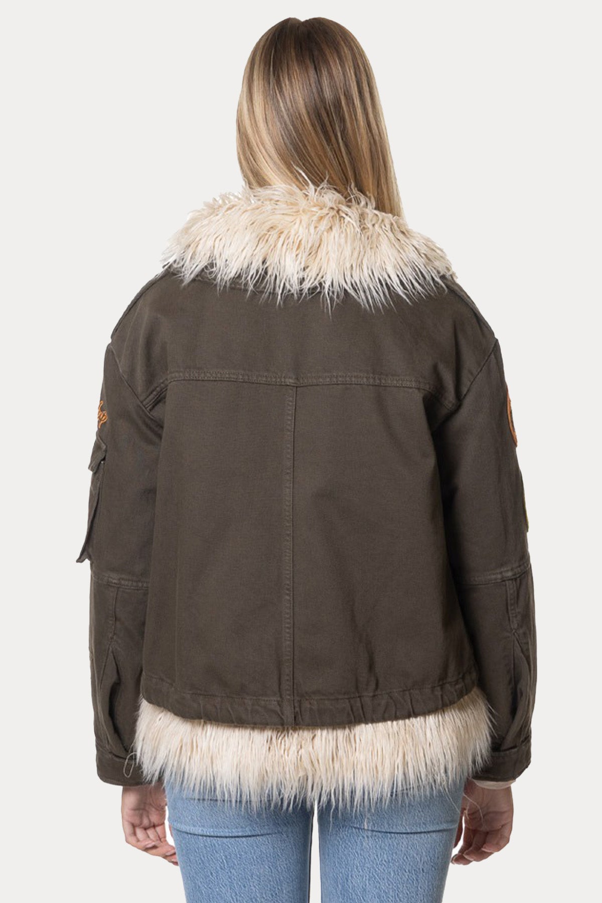 Dondup Demonte İç Parçalı Kürklü Mont