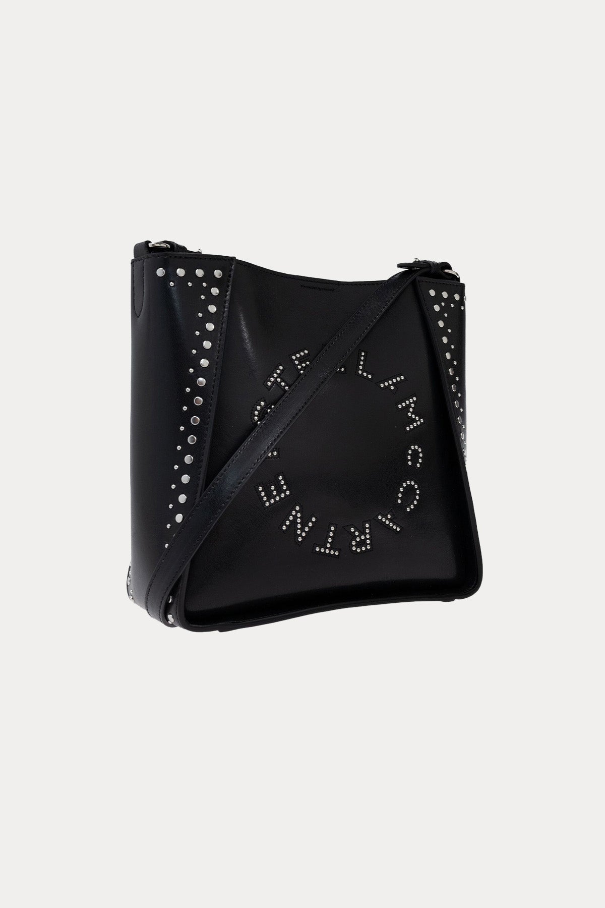 Stella Mccartney Logolu Small Crossbody Troklu Omuz Çantası-Çanta-Libas