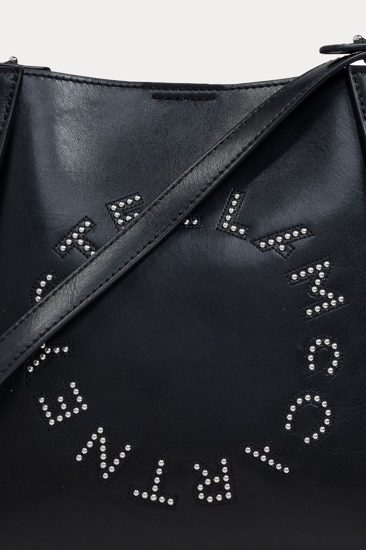 Stella Mccartney Logolu Small Crossbody Troklu Omuz Çantası-Çanta-Libas