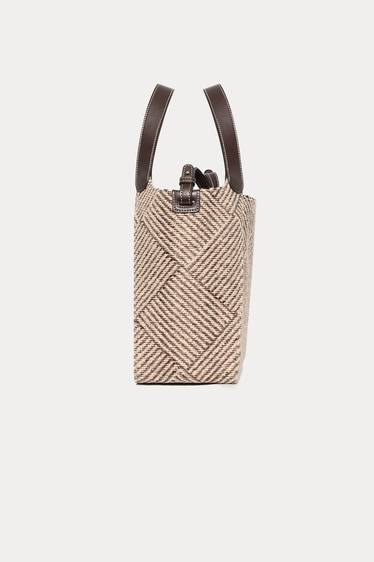 Stella Mccartney Logolu Medium Örgü Crossbody Çanta