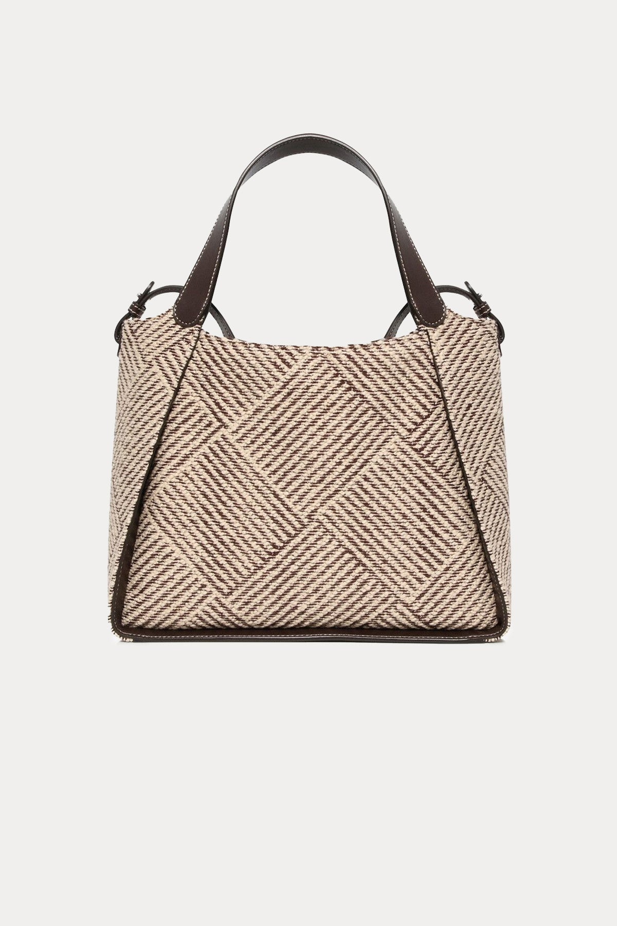 Stella Mccartney Logolu Medium Örgü Crossbody Çanta