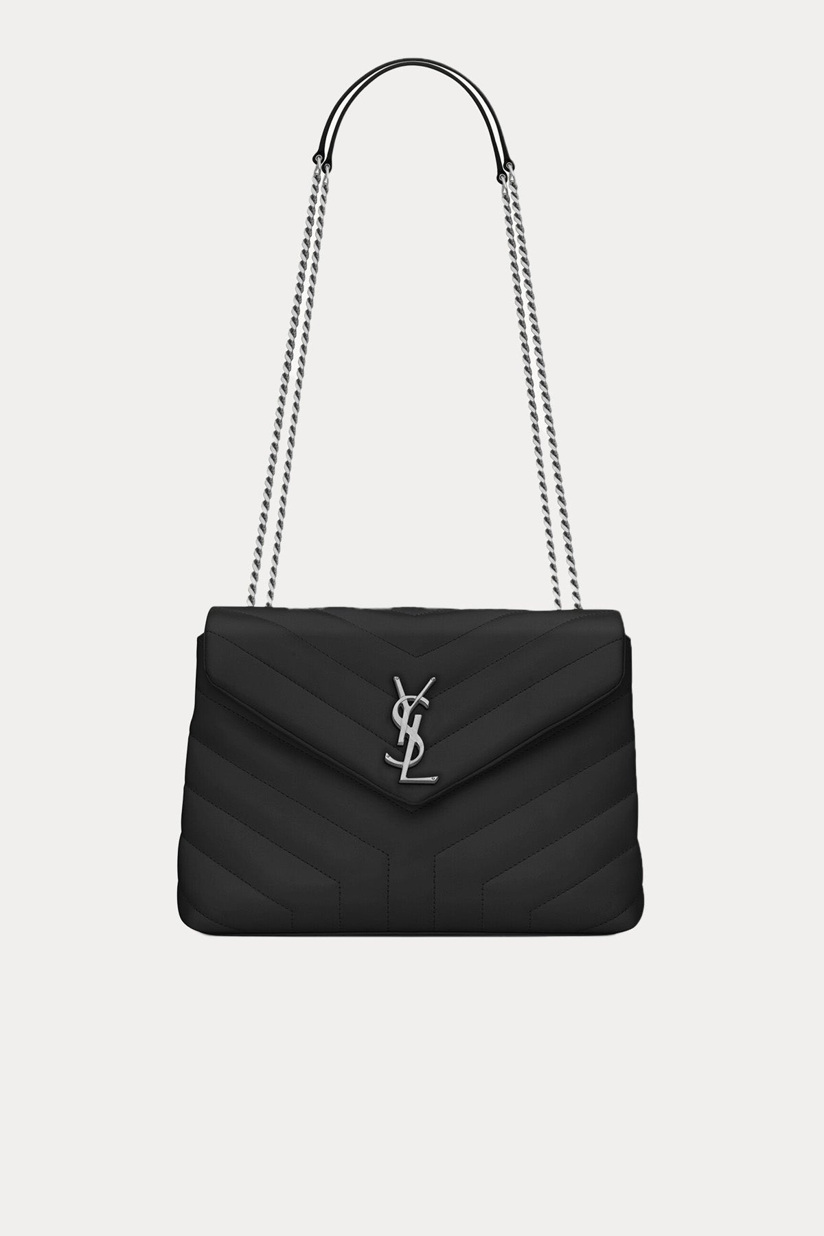 Saint Laurent Logolu Small Deri Omuz Çantası