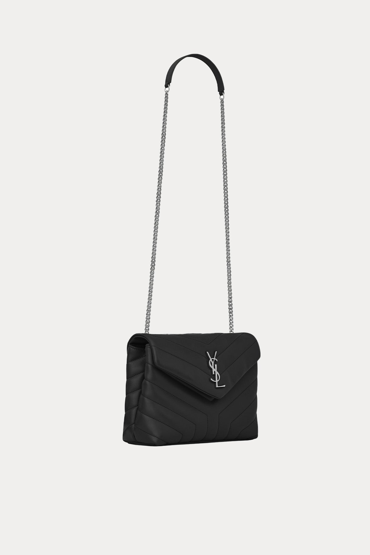 Saint Laurent Logolu Small Deri Omuz Çantası