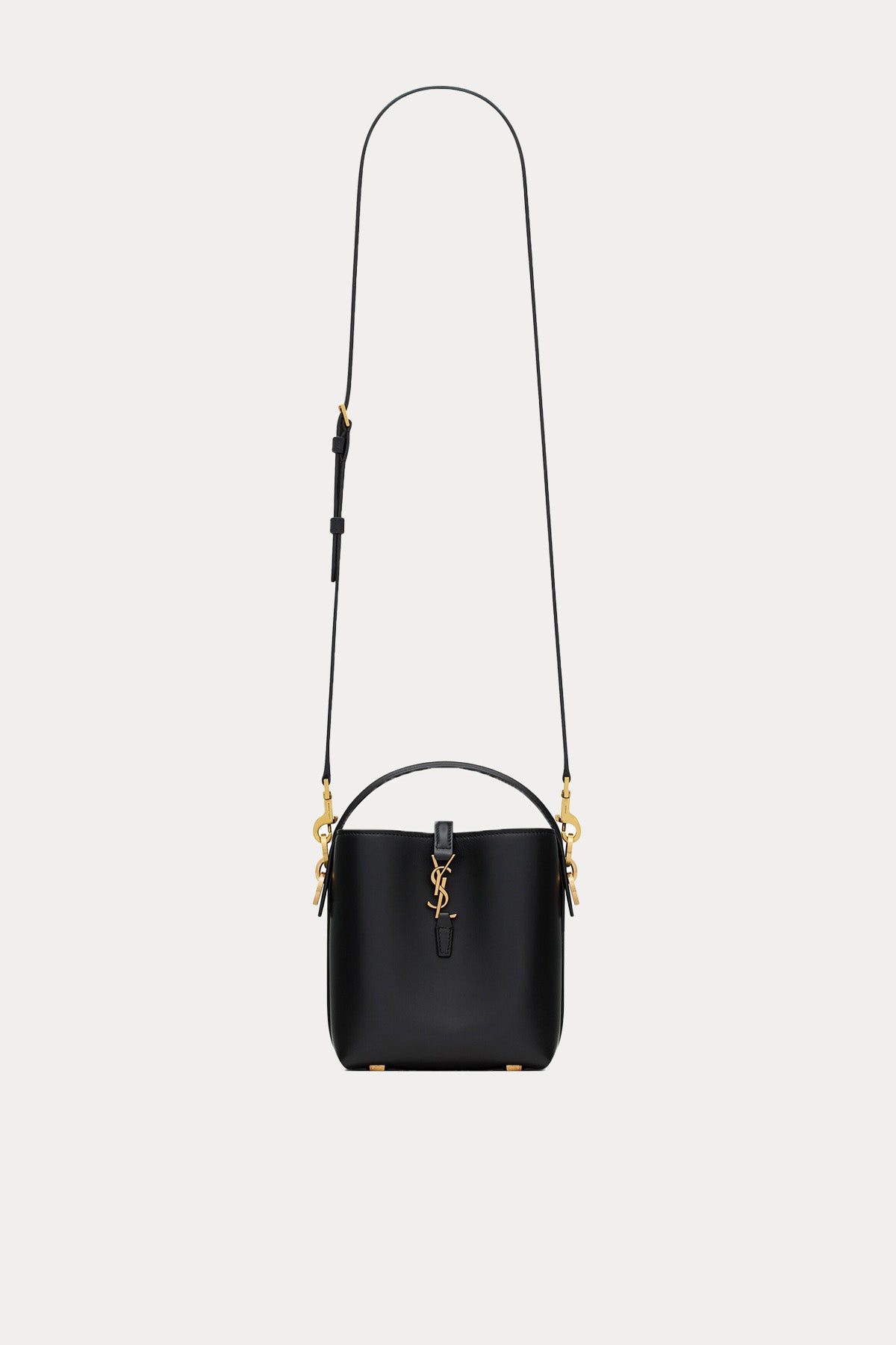 Saint Laurent Logolu Small Deri Omuz Çantası-Çanta-Libas