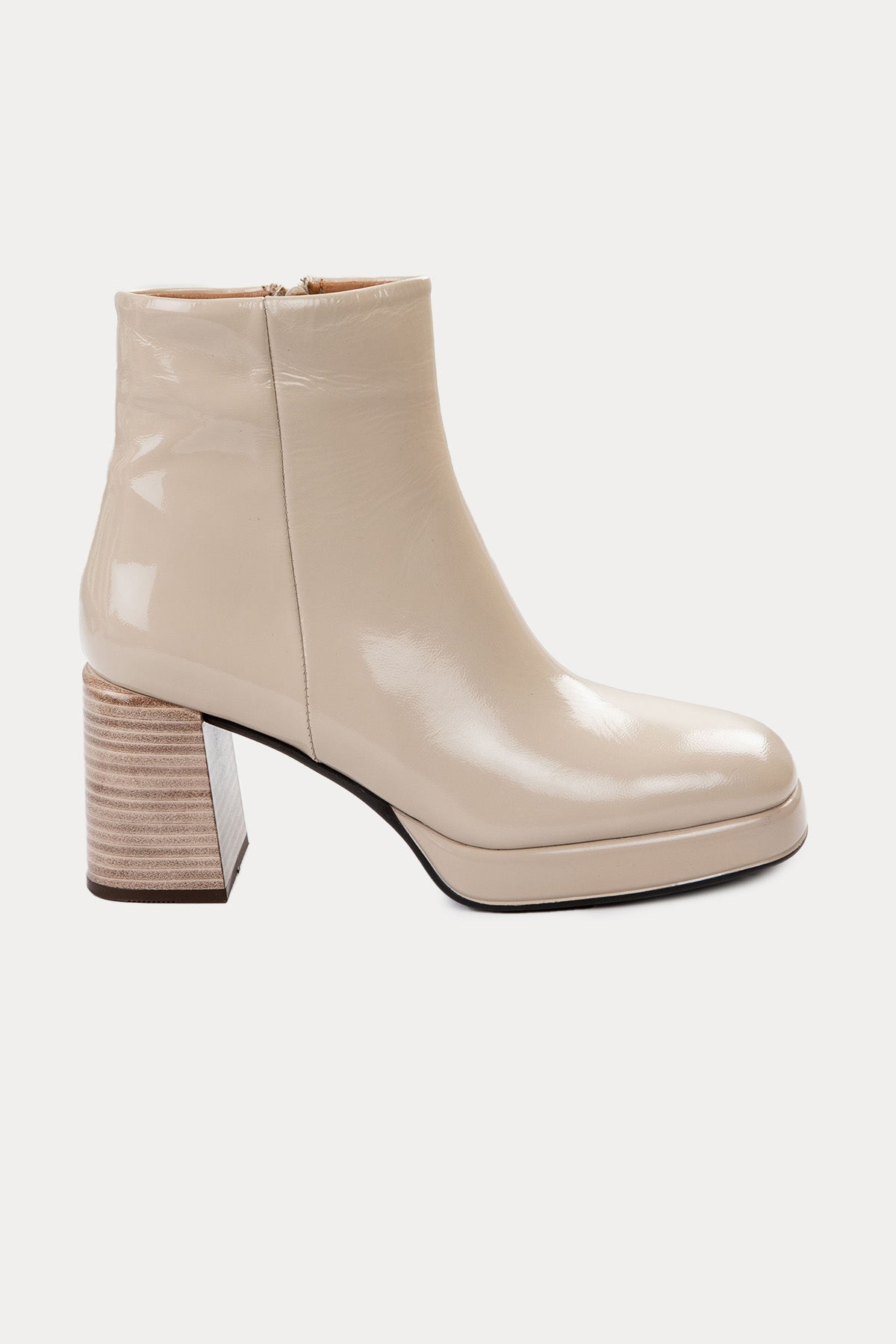 Albano Küt Burunlu Deri Bot