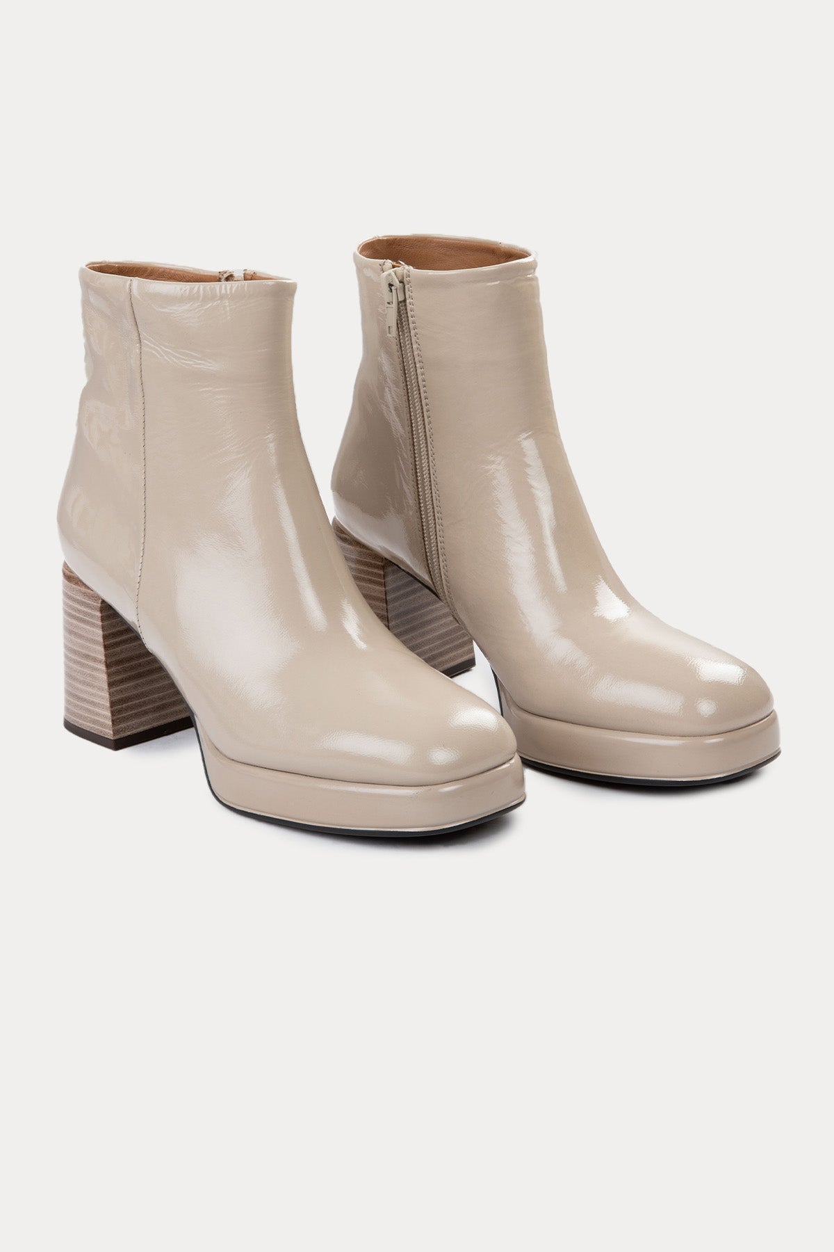 Albano Küt Burunlu Deri Bot