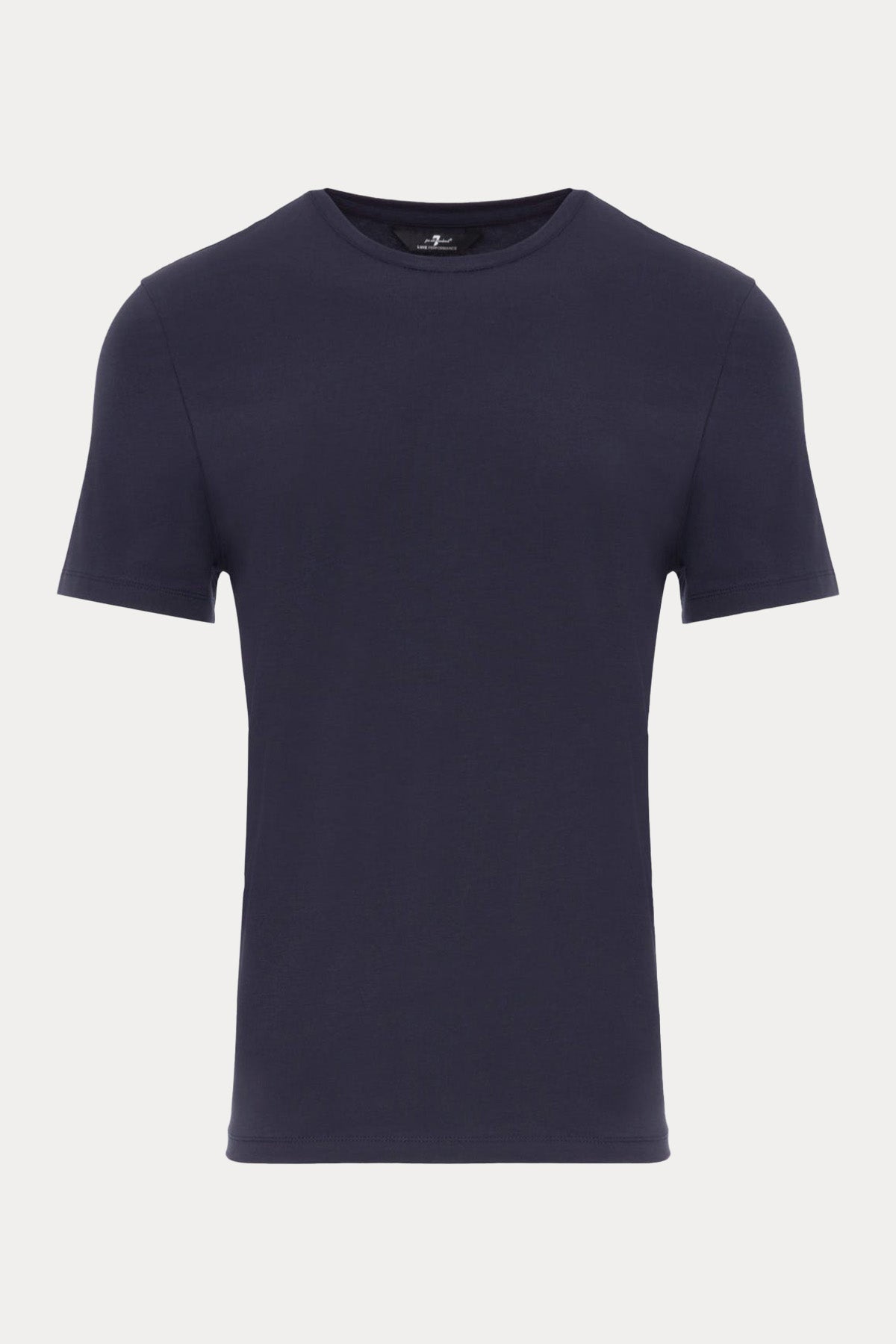 7 For All Mankind Luxe Performance Regular Fit Yuvarlak Yaka T-shirt