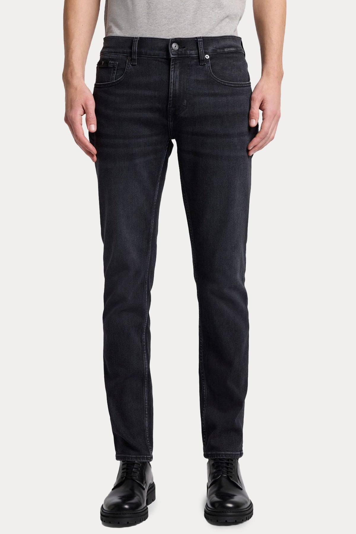 7 For All Mankind Slimmy Tapered Modern Slim Fit Jeans-Jeans-Libas