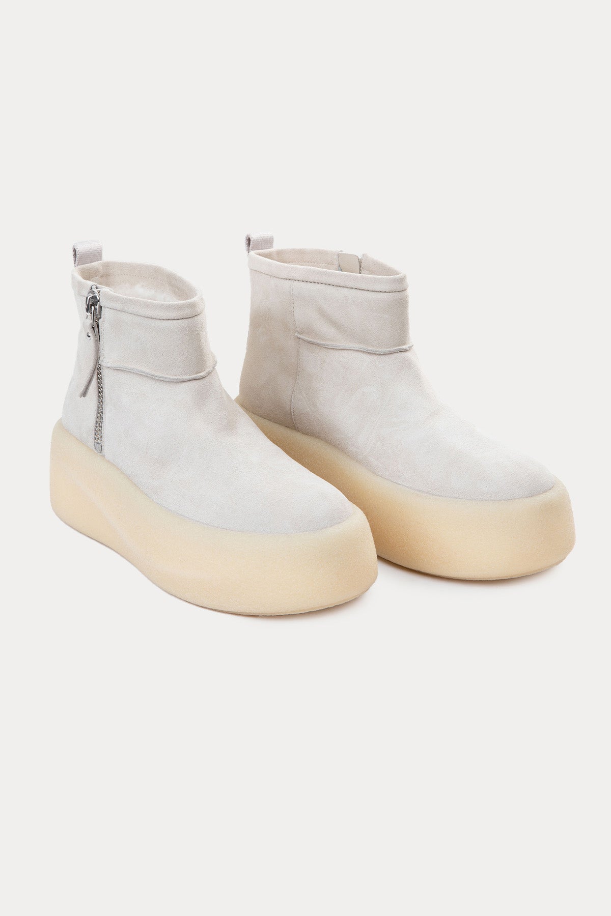 Vic Matie İçi Kürklü Süet Bot