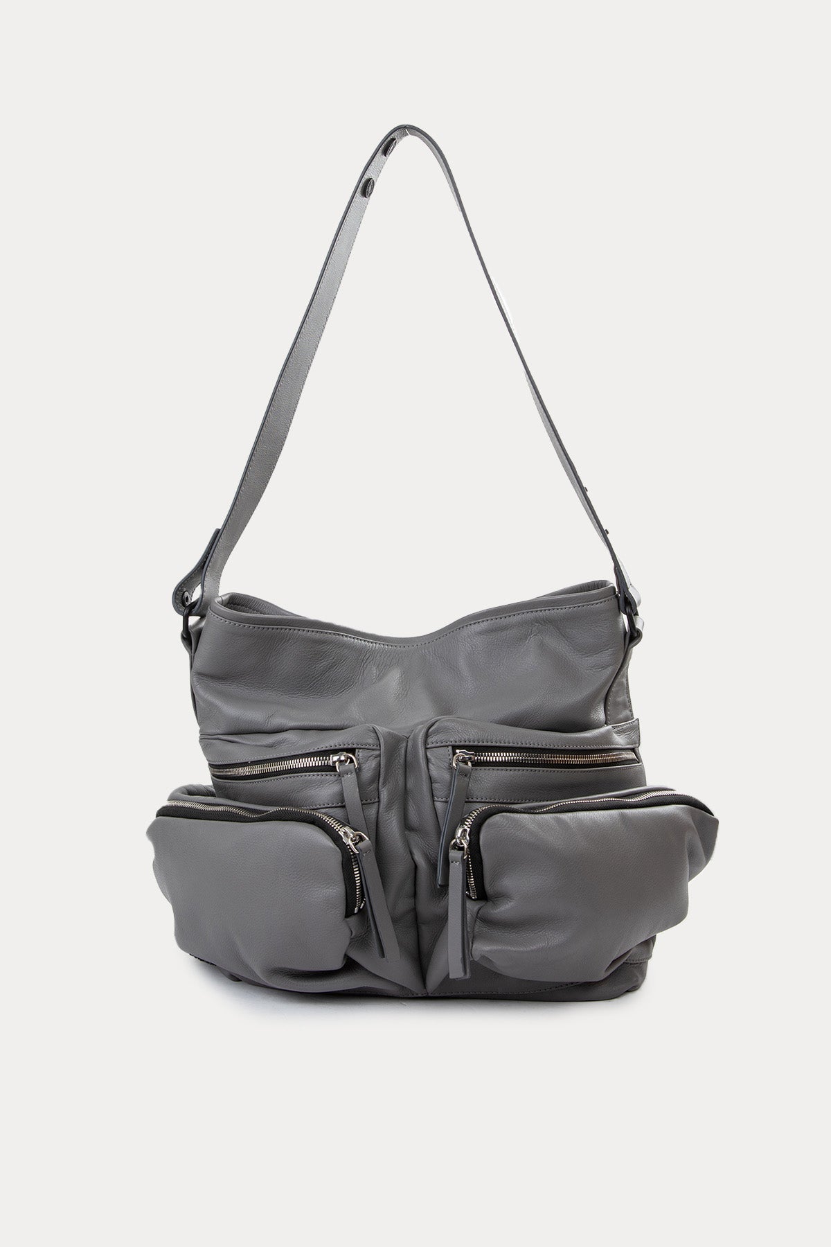 Vic Matie Deri Omuz Çantası