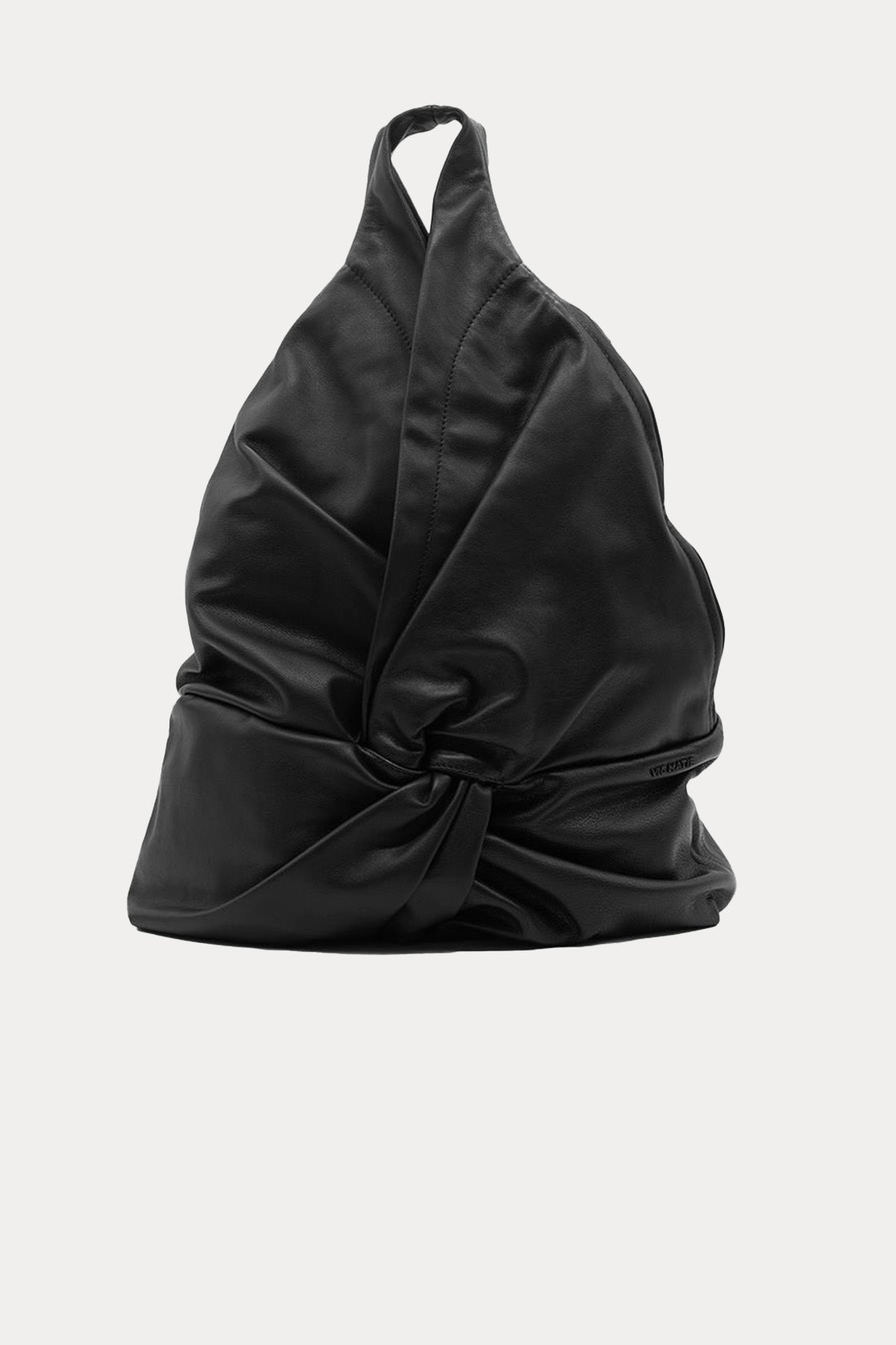 Vic Matie Çapraz Büzgülü Deri Çanta