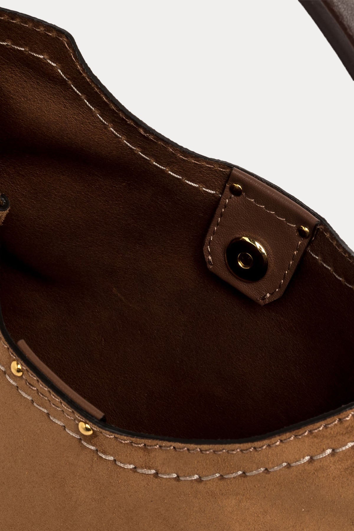 Gianni Chiarini Aurora Süet Omuz Çantası-Çanta-Libas