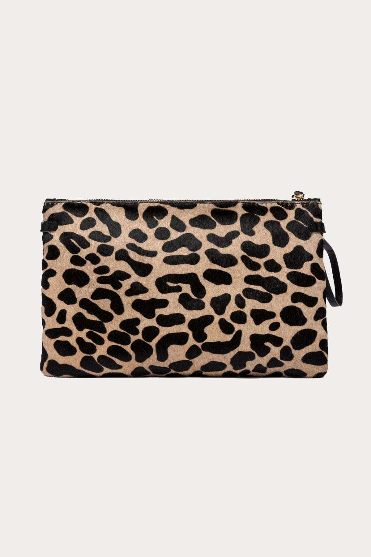 Gianni Chiarini Hermy Leopar Desenli Tay Tüyü Omuz Çantası