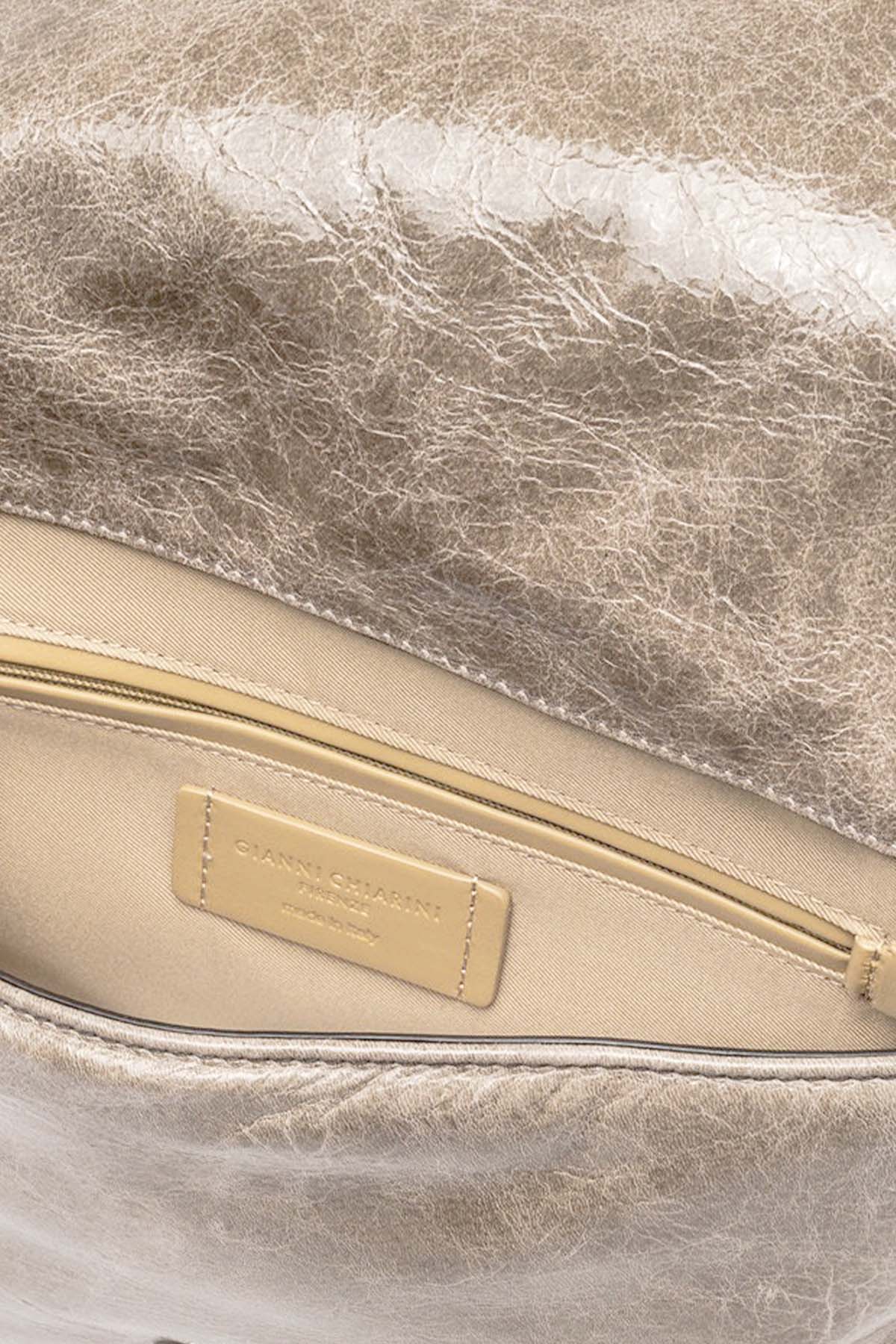 Gianni Chiarini Mirea Deri Clutch Çanta