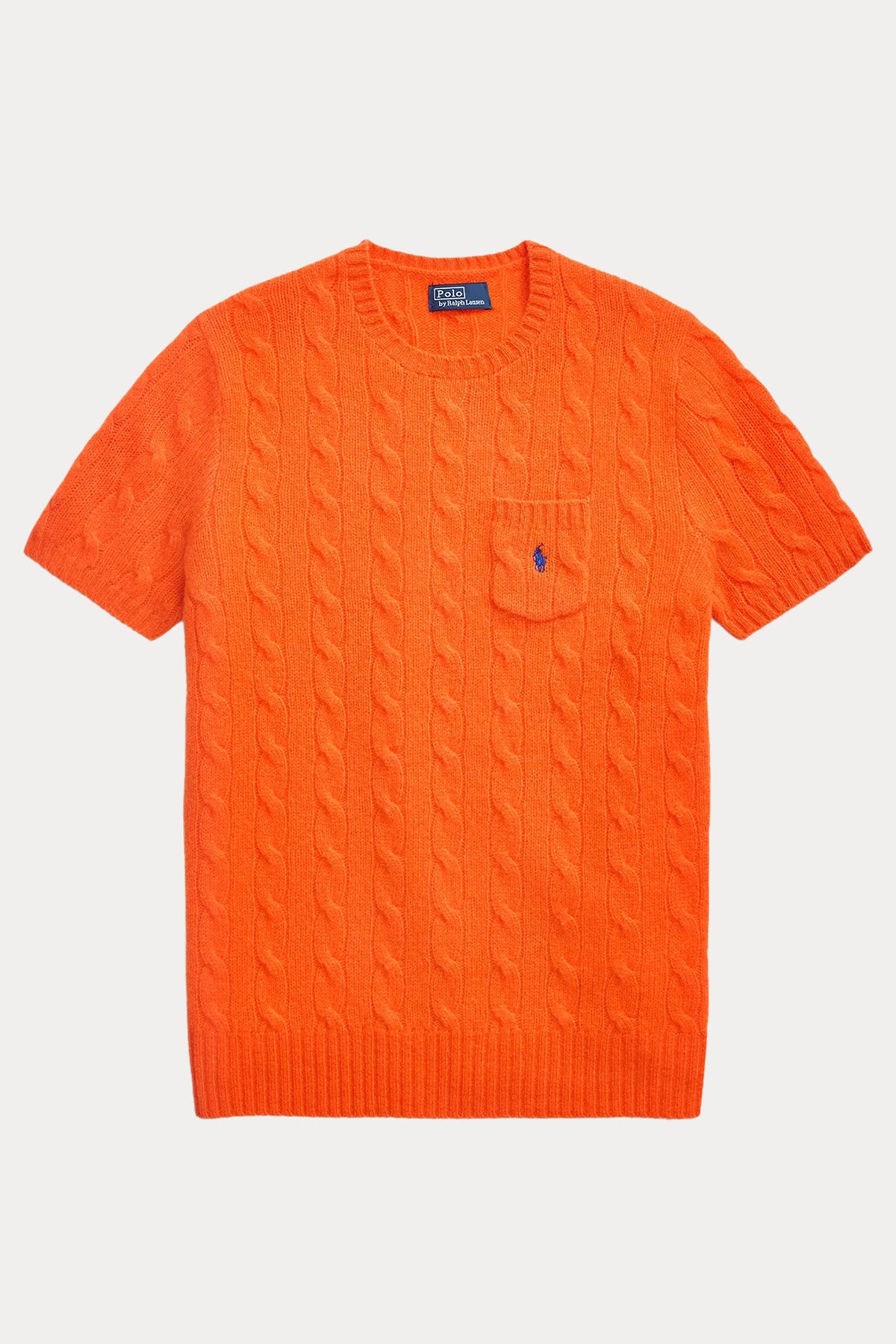 Polo Ralph Lauren Yuvarlak Yaka Kaşmir Saç Örgü Yün Triko 211910423005