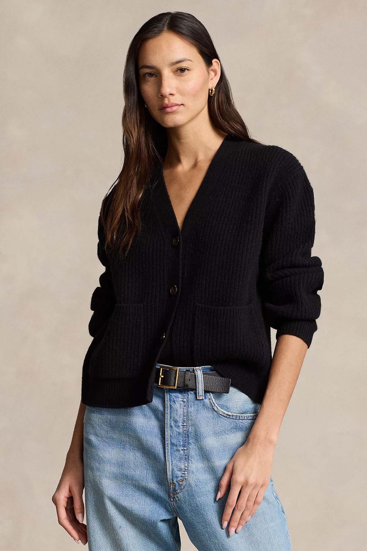 Polo Ralph Lauren Kaşmir Örgü Yün Triko Ceket