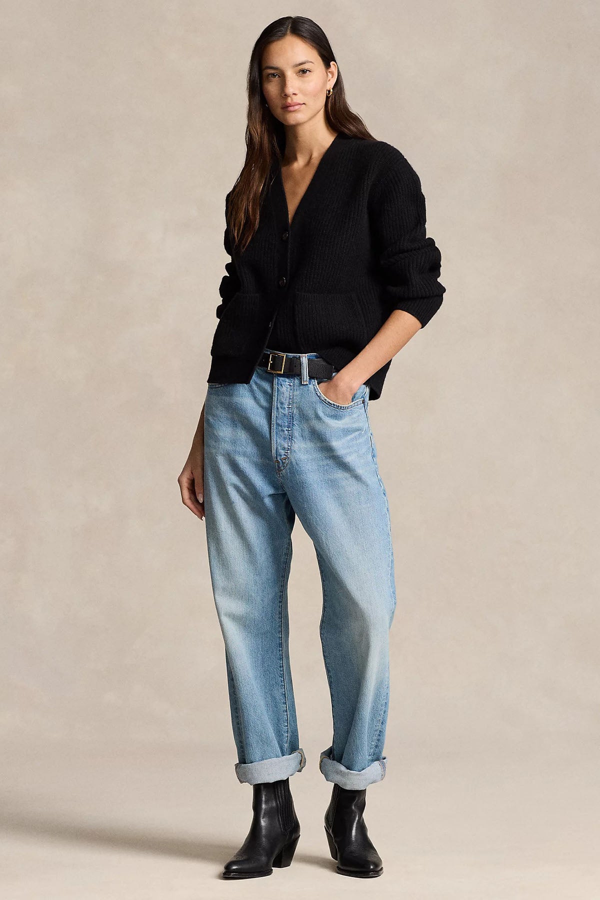 Polo Ralph Lauren Kaşmir Örgü Yün Triko Ceket