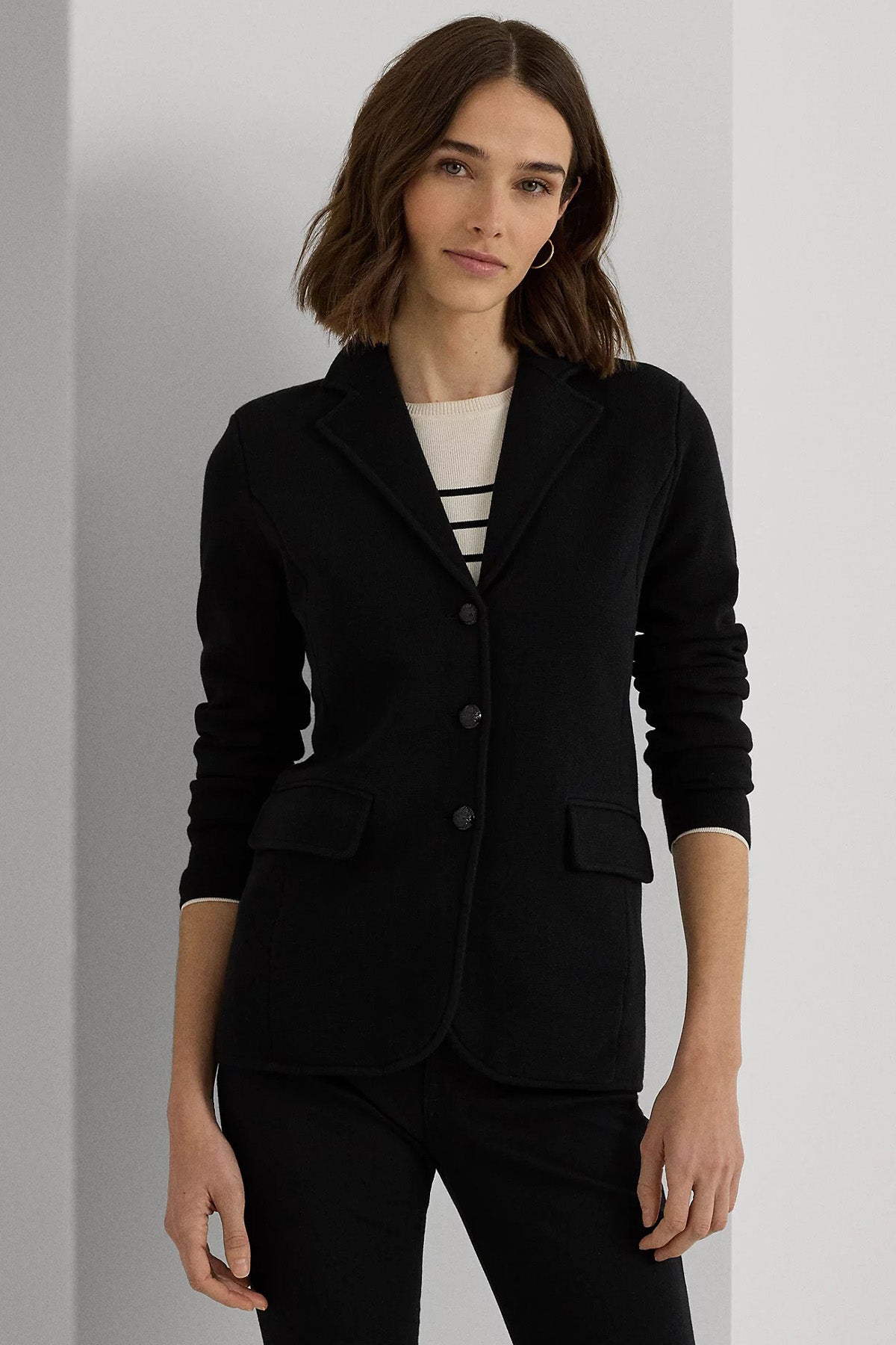 Polo Ralph Lauren Slim Fit Örgü Triko Blazer Ceket