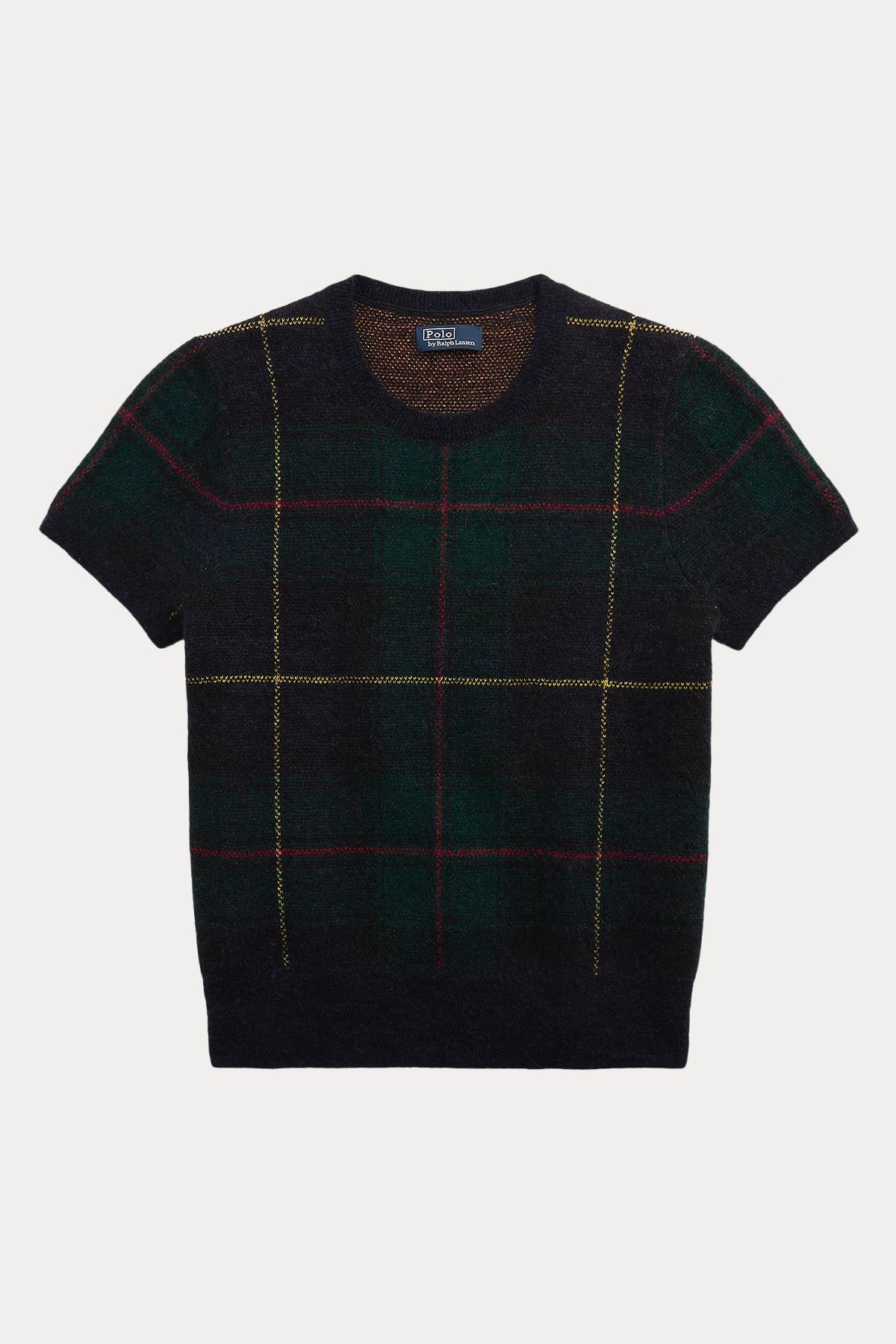 Polo Ralph Lauren Straight Fit Ekose Desenli Yün Triko