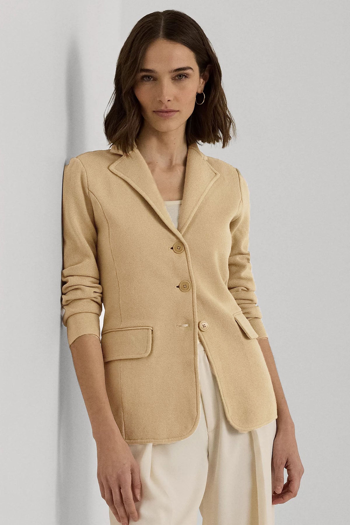 Polo Ralph Lauren Slim Fit Örgü Triko Blazer Ceket