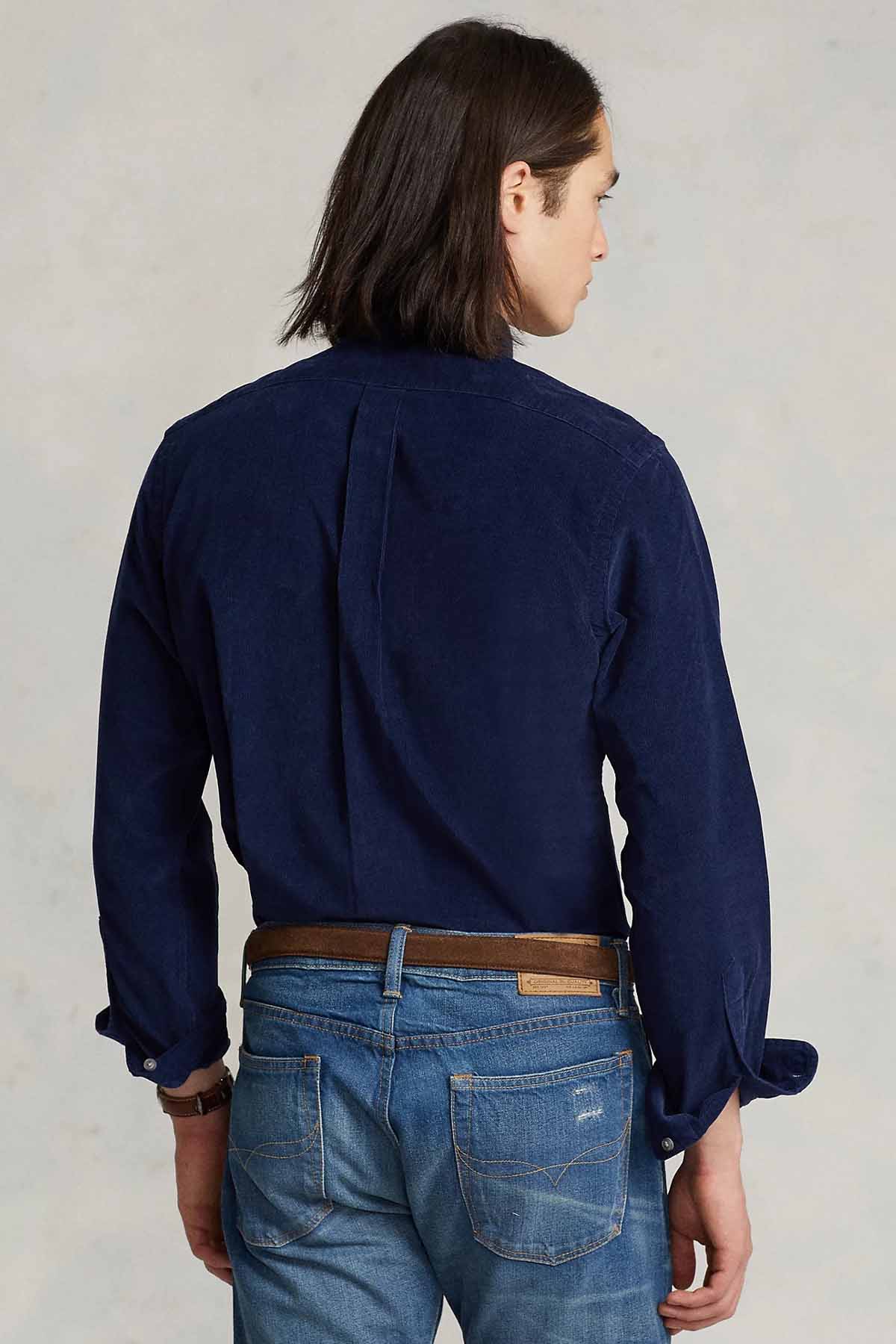 Polo Ralph Lauren Custom Fit Fitilli Kadife Gömlek-Gömlek-Libas