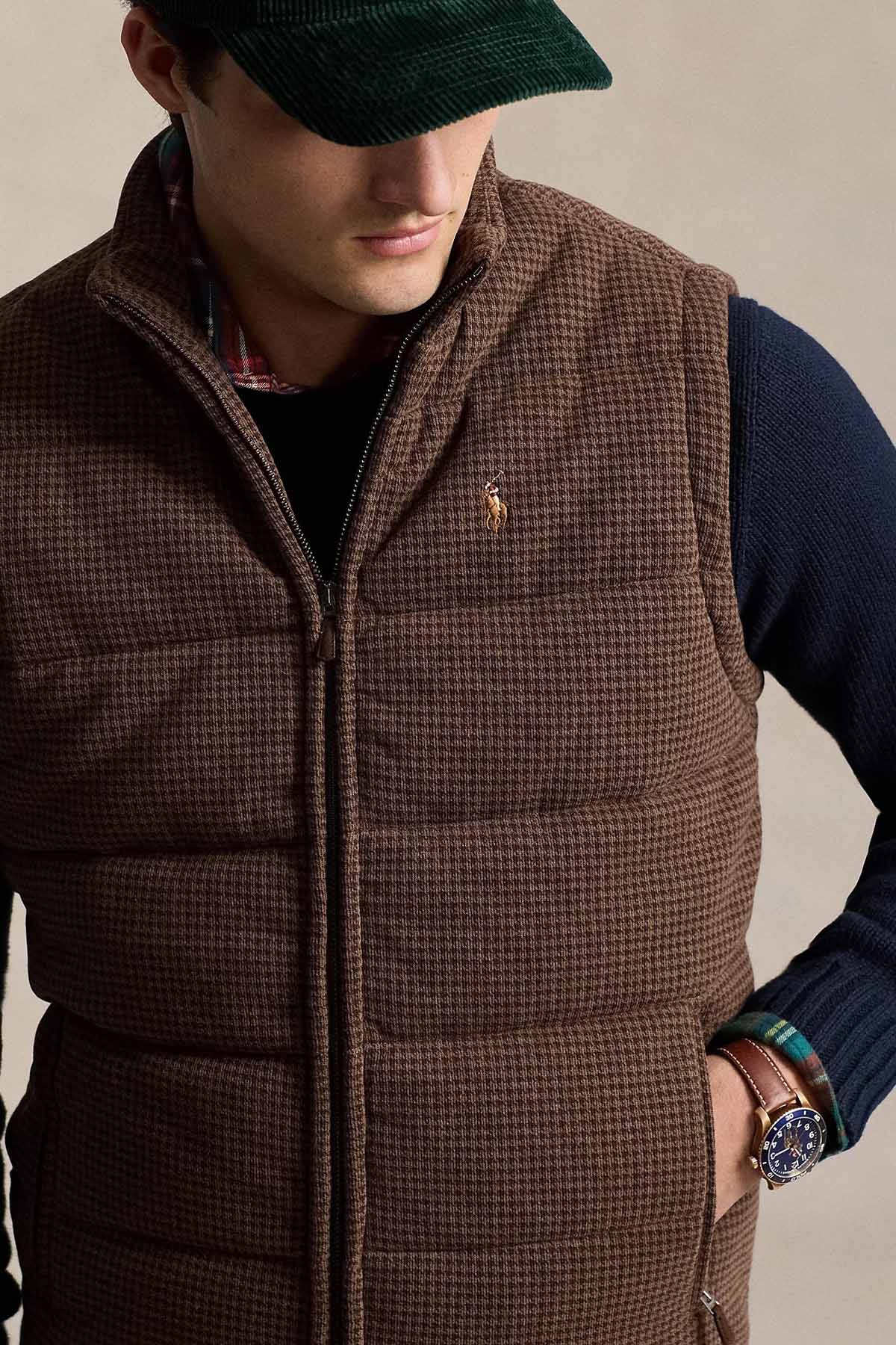 Polo Ralph Lauren Kazayağı Desenli Puffer Yelek