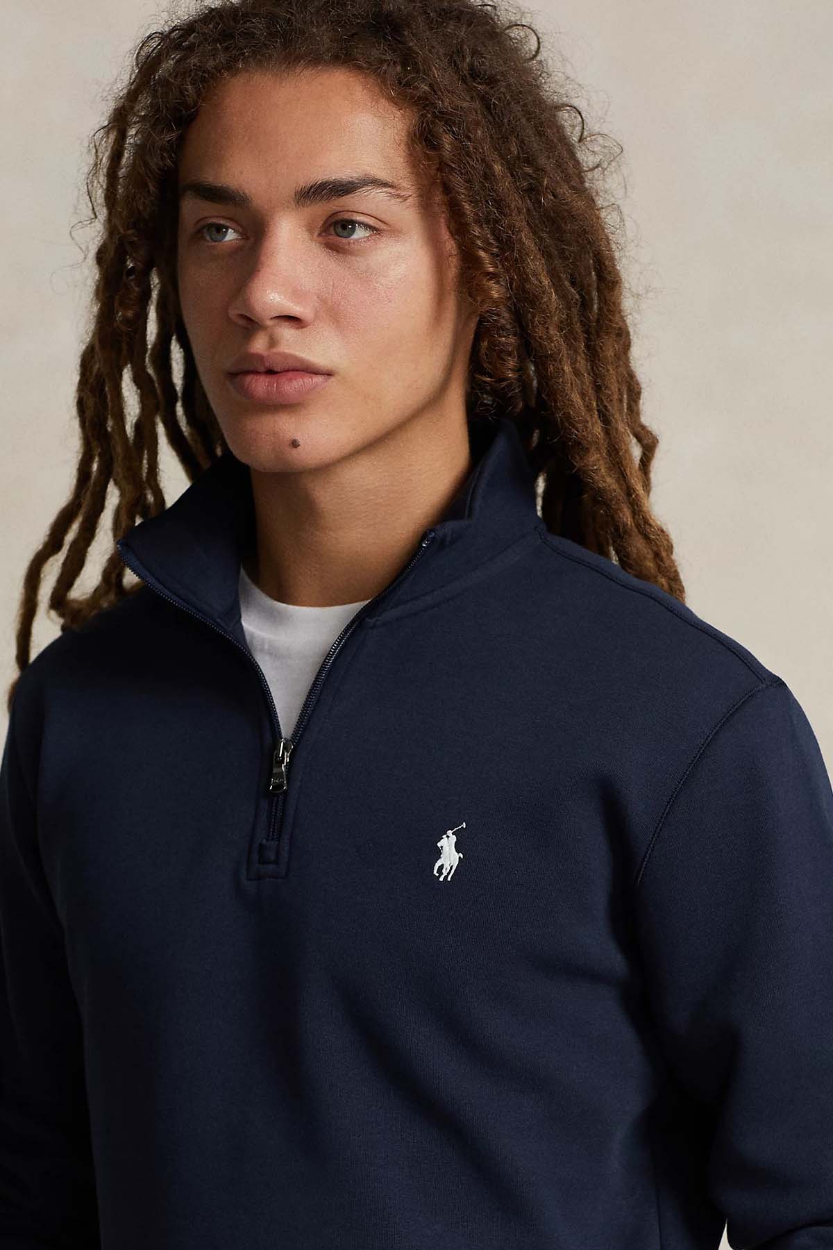 Polo Ralph Lauren Yarım Fermuarlı Dik Yaka Sweatshirt