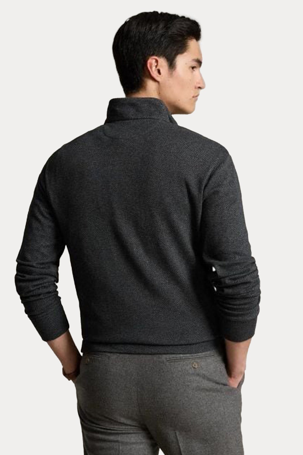 Polo Ralph Lauren Yarım Düğmeli Dik Yaka Sweatshirt-Sweatshirt-Libas
