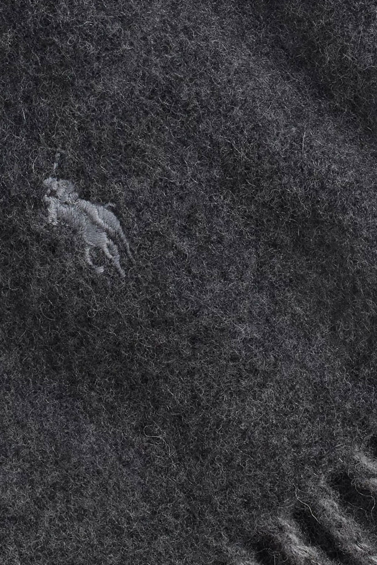 Polo Ralph Lauren Unisex Çift Taraflı Örgü Yün Atkı