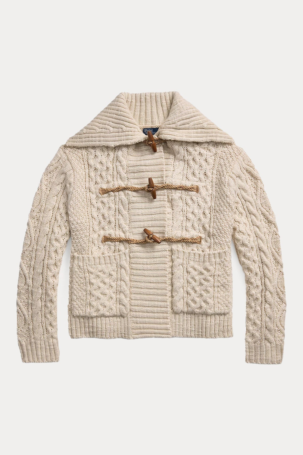 Polo Ralph Lauren Geniş Kesim Örgü Yün Ceket