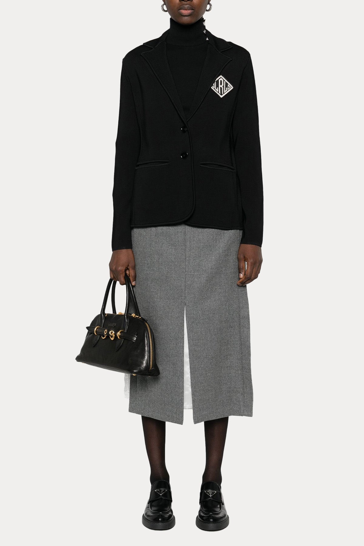 Polo Ralph Lauren Nakış Logolu Örgü Blazer Ceket