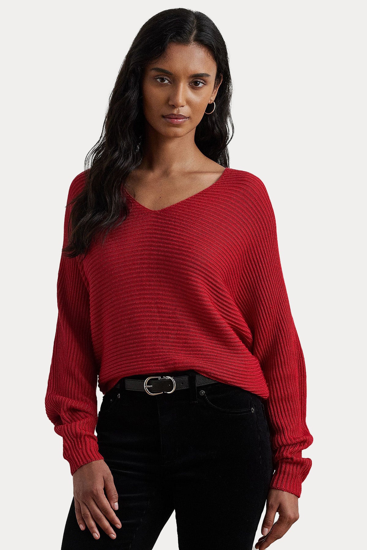 Polo Ralph Lauren V Yaka Örgü Triko