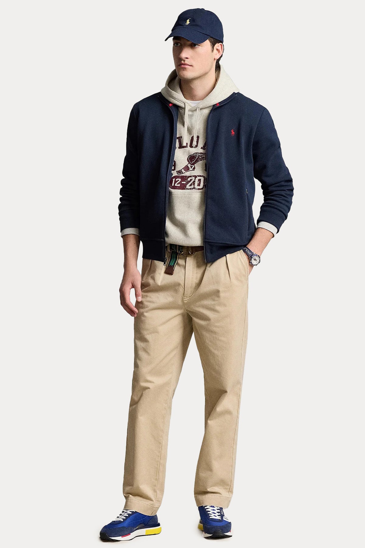 Polo Ralph Lauren Dik Yaka Sweatshirt Ceket