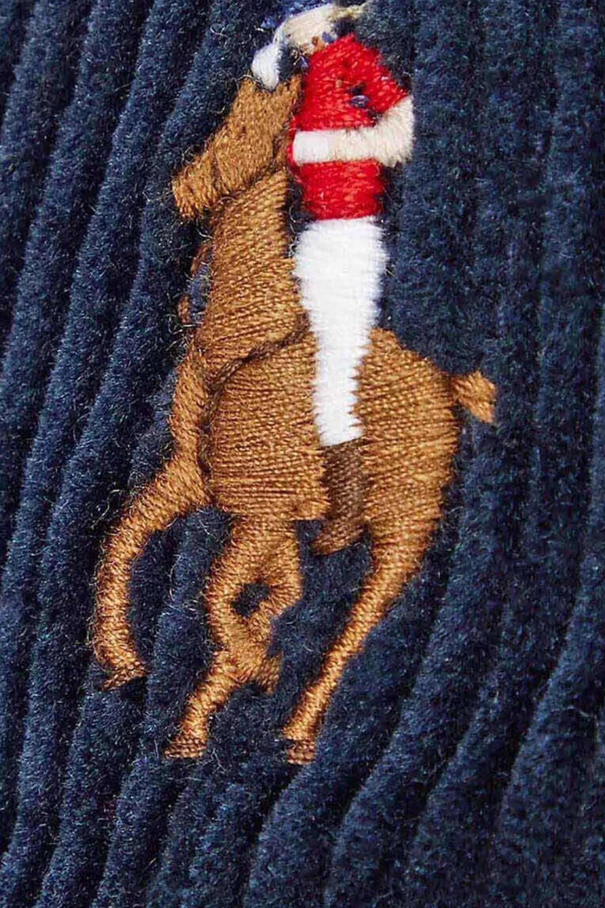 Polo Ralph Lauren Logolu Fitilli Kadife Şapka
