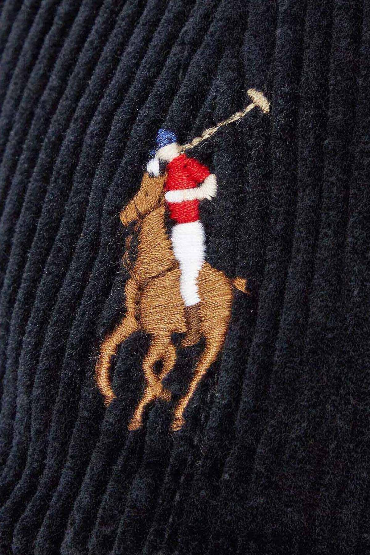 Polo Ralph Lauren Logolu Fitilli Kadife Şapka