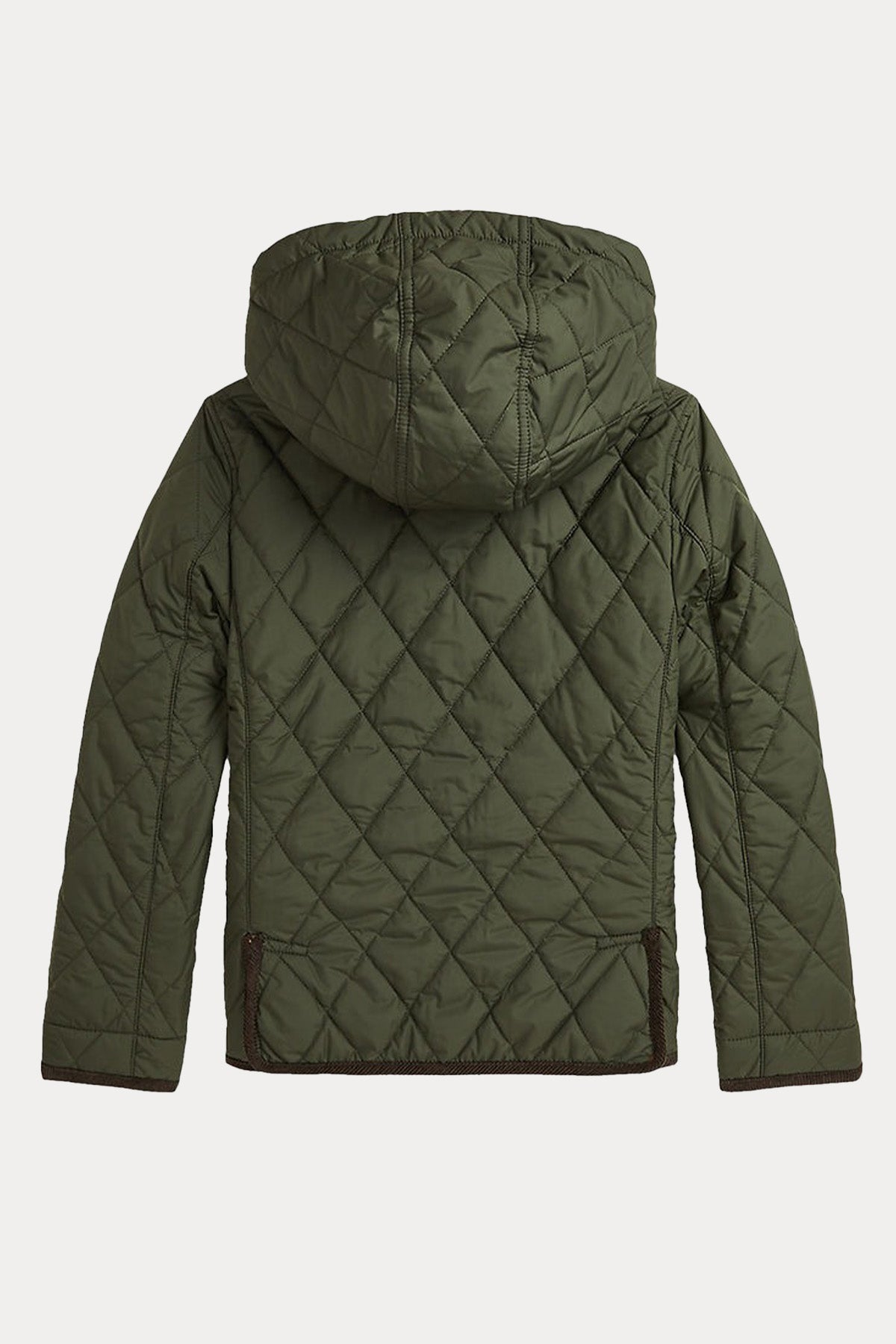 Polo Ralph Lauren Kids S Beden Erkek Çocuk Kapitone Desenli Kapüşonlu Mont