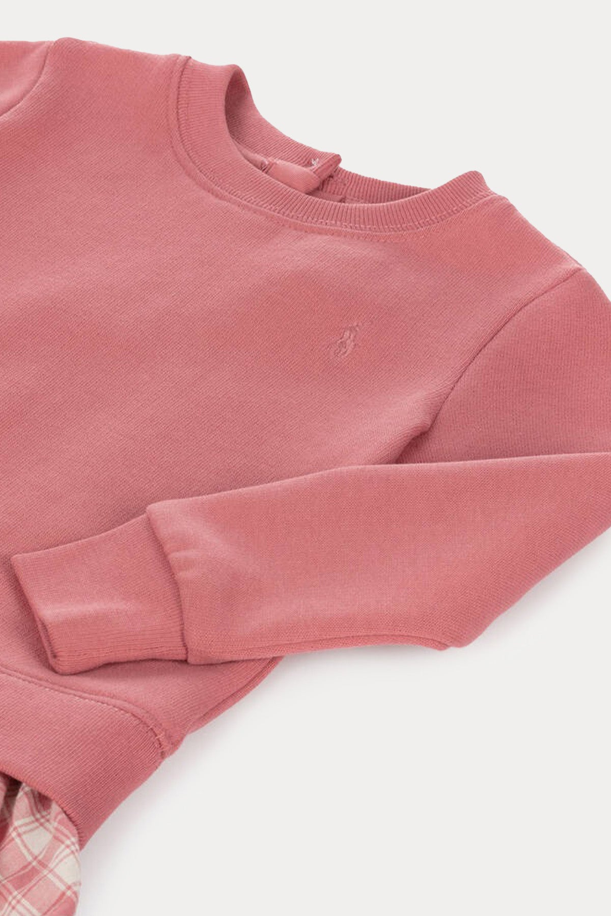 Polo Ralph Lauren Kids 12 Aylık Kız Bebek Sweatshirt Elbise-Elbise-Libas