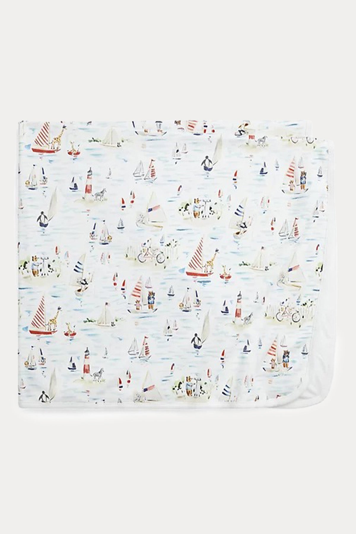 Polo Ralph Lauren Kids Unisex Desenli Yumuşak Dokulu Battaniye