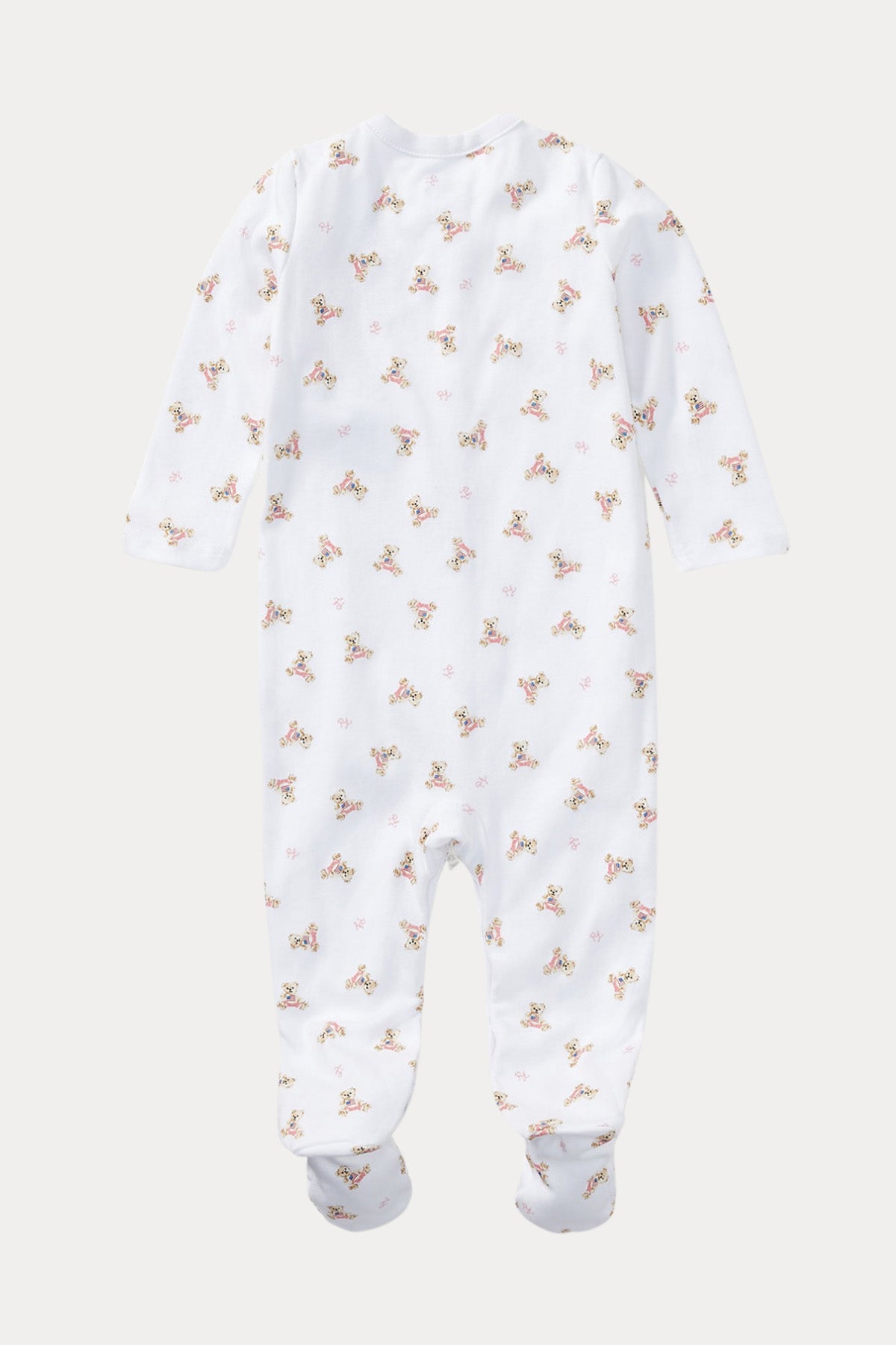 Polo Ralph Lauren Kids 3 Aylık Kız Bebek Polo Bear Tulum