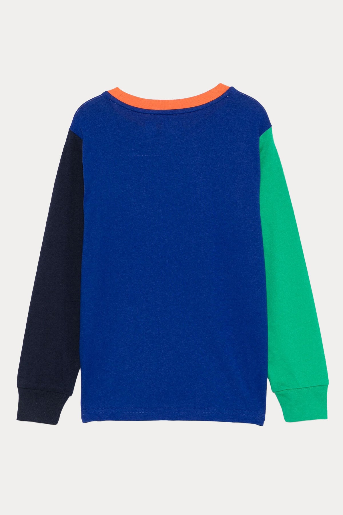 Polo Ralph Lauren Kids 2-4 Yaş Erkek Çocuk Renk Bloklu Uzun Kollu T-shirt