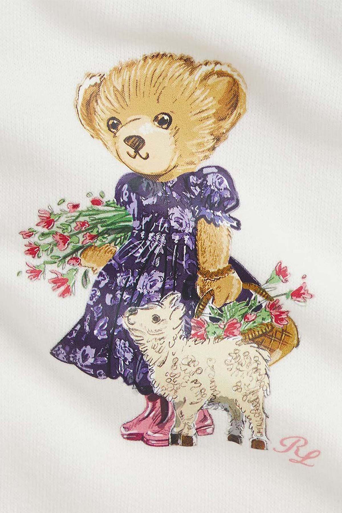 Polo Ralph Lauren Kids 12 Aylık Kız Bebek Polo Bear Eşofman Takımı-Eşofman Takımı-Libas
