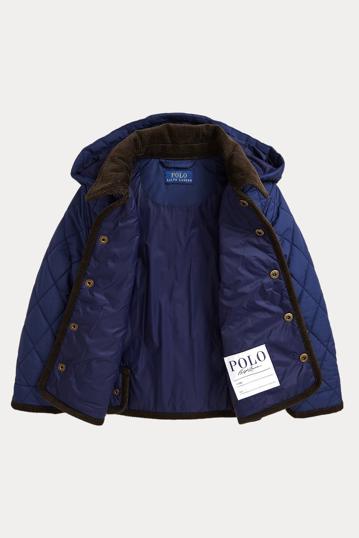 Polo Ralph Lauren Kids 4-6 Yaş Erkek Çocuk Kapitone Desenli Kapüşonlu Mont-Mont-Libas