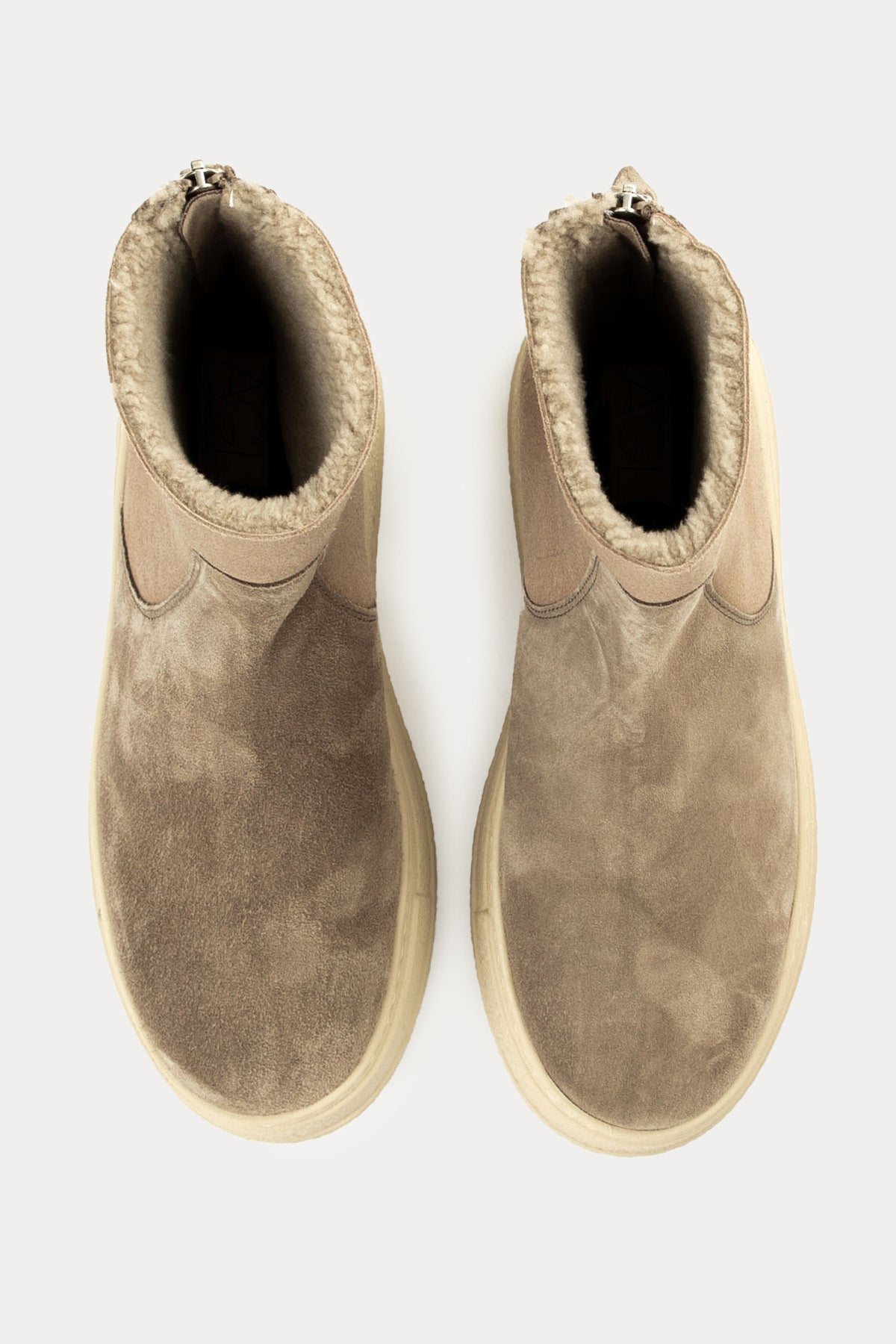 Agl Giuly İçi Kürklü Süet Bot