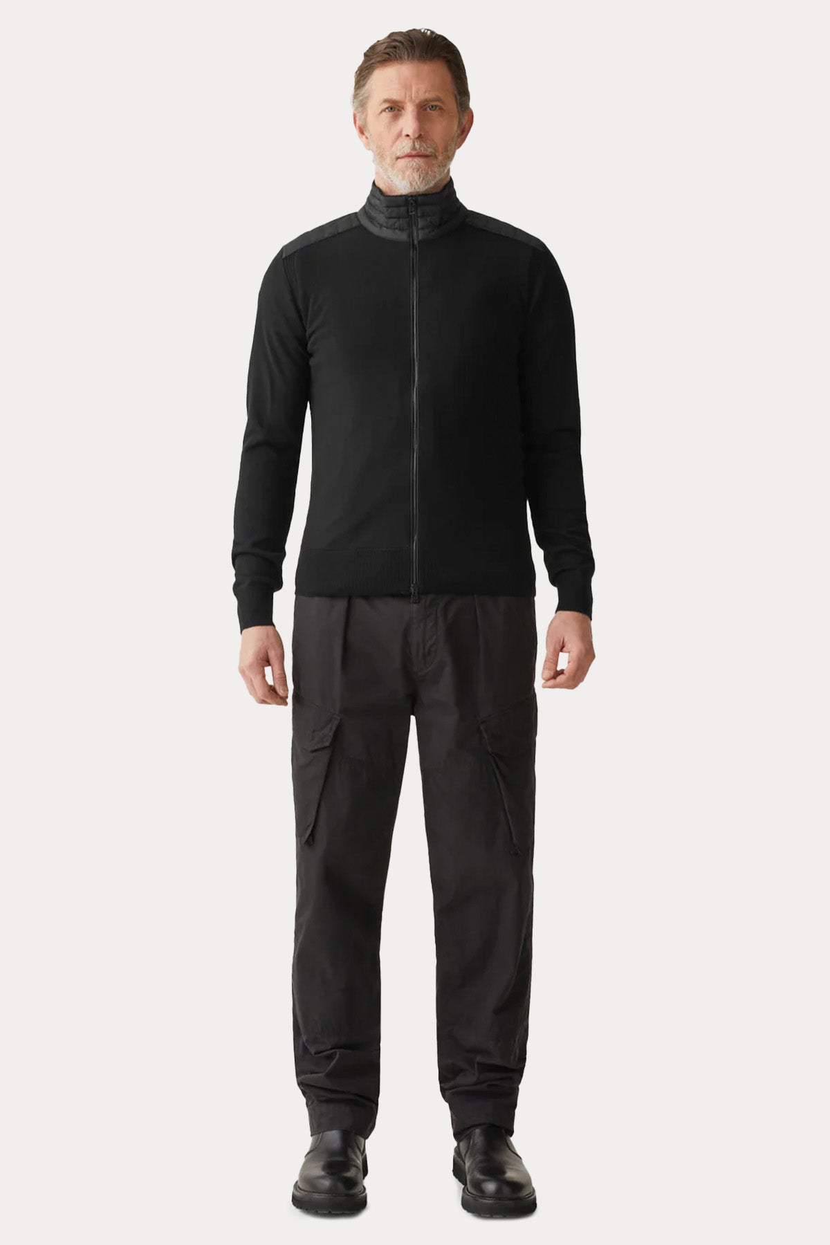 Belstaff Kelby İnce Örgü Yün Triko Ceket