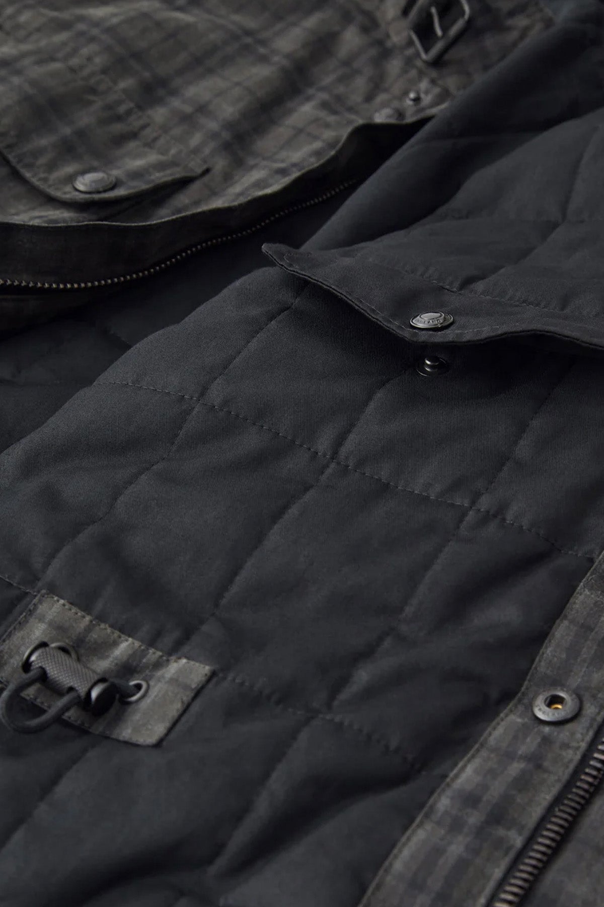 Belstaff Icon Fieldmaster Mumlu Kumaş Ekoseli Mont