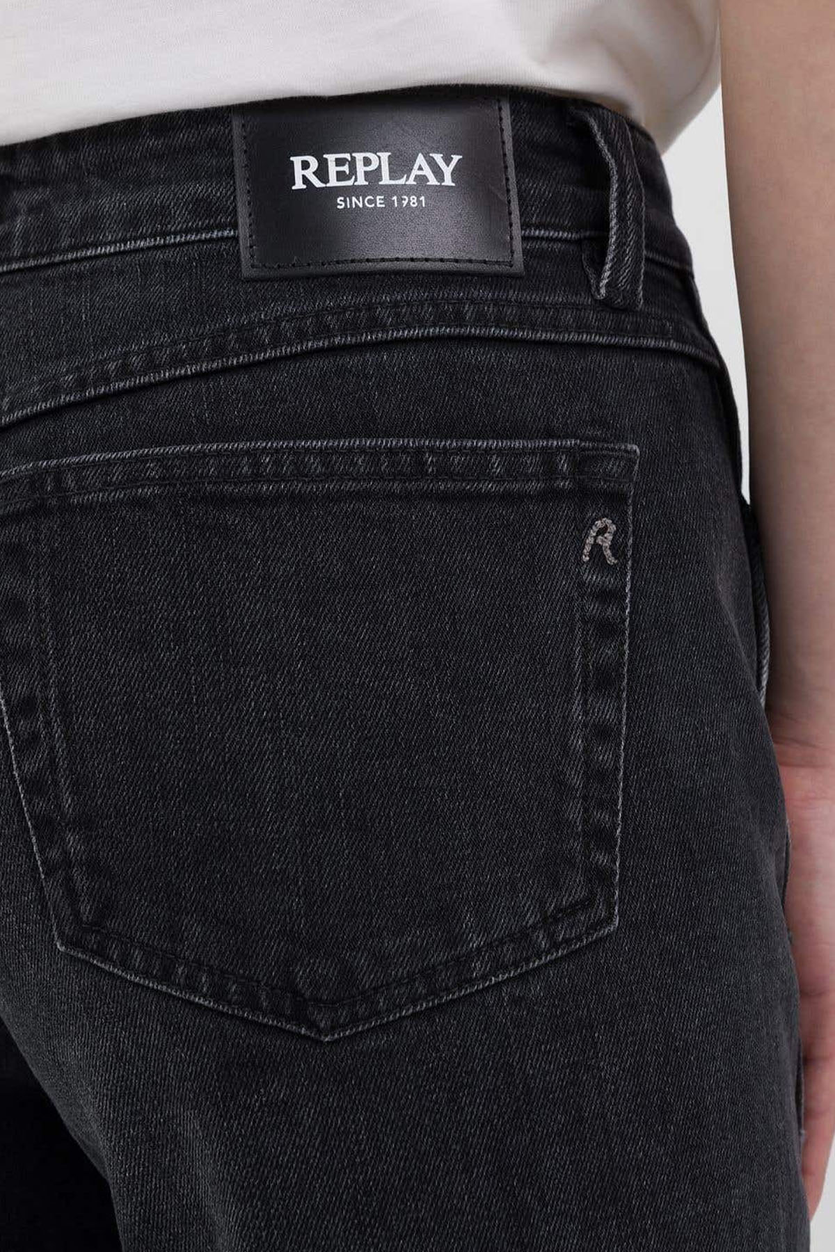 Replay Perlie Yırtmaçlı İspanyol Paça Jeans-Jeans-Libas