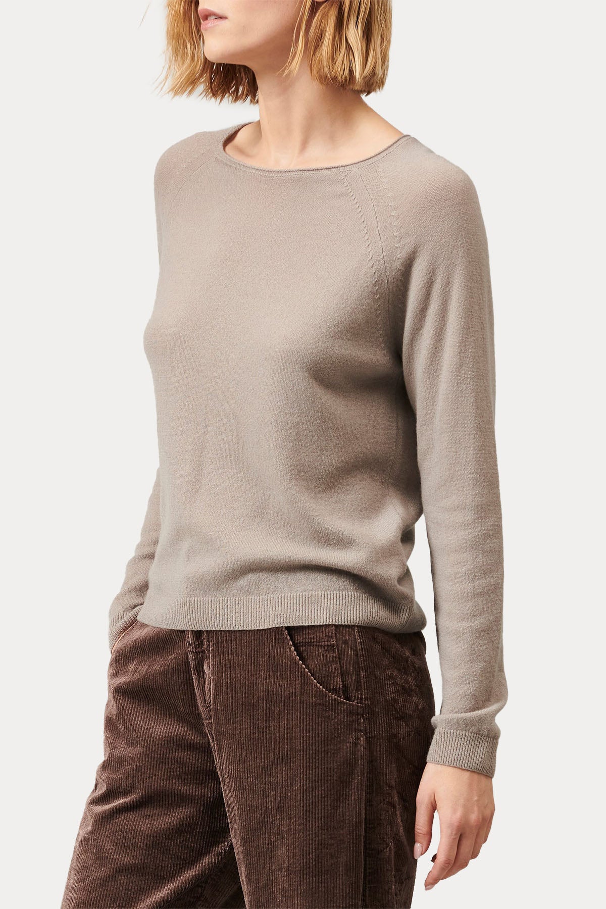 Transit Kaşmir İnce Örgü Yün Triko