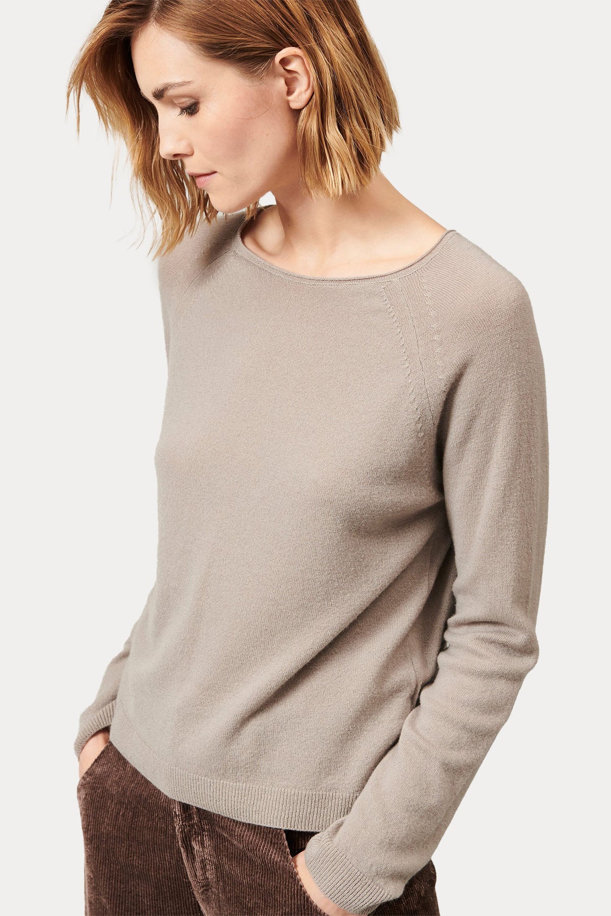 Transit Kaşmir İnce Örgü Yün Triko